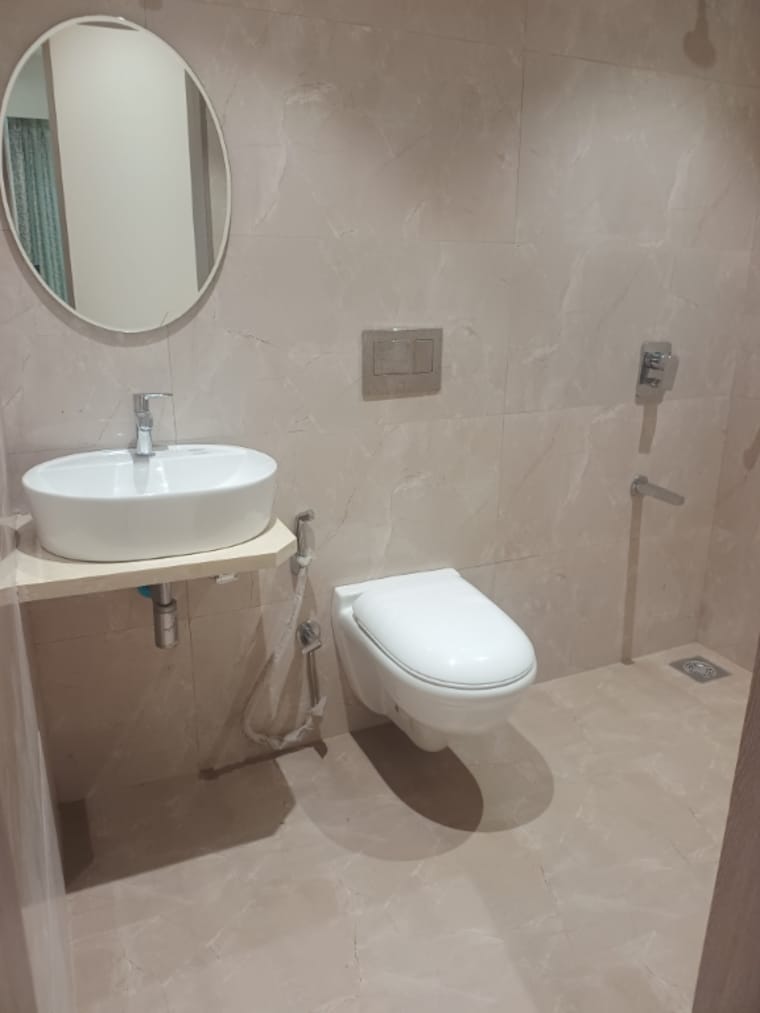 Bathroom, n-rose-northern-hills 3 Bedroom 1101 Sq.Ft. Apartment In Dahisar East Mumbai 9061079