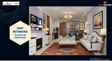 Bedroom in 3 BHK Apartment at Hero Homes Palatial, Sector 104 – for Sale