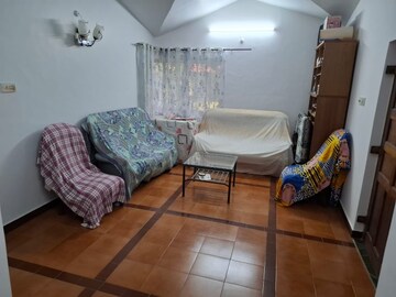 Living Room in 2 BHK Builder Floor at Siolim – for Rent
