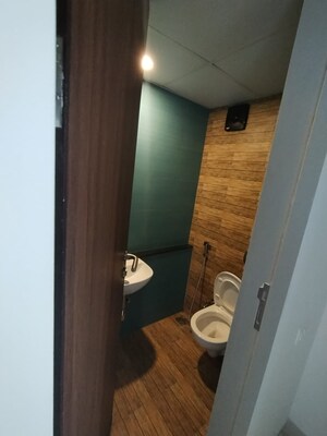 Bathroom in 1 BHK Apartment at Lodha Crown Quality Homes, Majiwada – for Sale