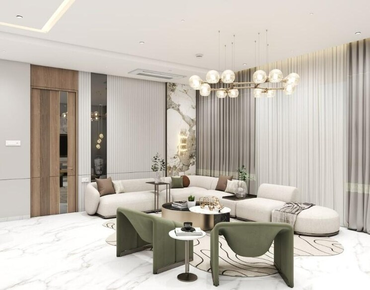 Living Room, nyati-evania 2 Bedroom 919 Sq.Ft. Apartment In Sadashiv Peth Pune 9061087