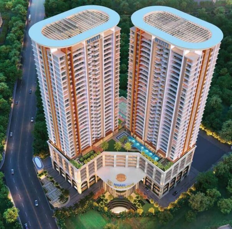 Exterior View, nyati-evania 2 Bedroom 919 Sq.Ft. Apartment In Sadashiv Peth Pune 9061087