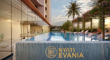 Swimming Pool in 2 BHK Apartment at Nyati Evania, Sadashiv Peth – for Sale