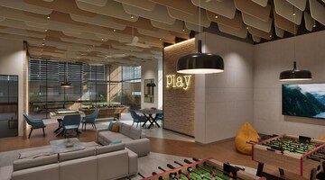Living Room in 2 BHK Apartment at Nyati Evania, Sadashiv Peth – for Sale