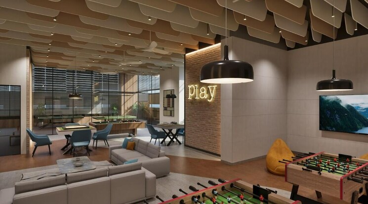 Living Room, nyati-evania 2 Bedroom 919 Sq.Ft. Apartment In Sadashiv Peth Pune 9061087