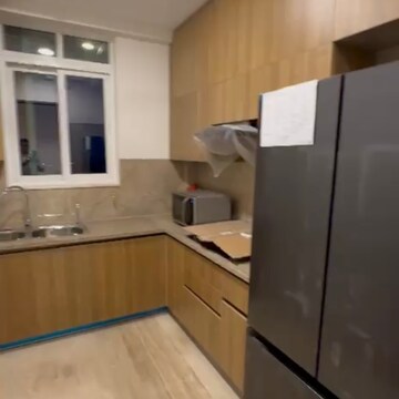 Kitchen in 3 BHK Apartment at Ambience Creacions, Sector 22 – for Rent