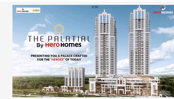 4 BHK Apartment – Exterior View View at Hero Homes Palatial, Sector 104 - for Sale