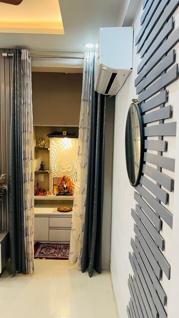 Staircase in 3 BHK Apartment at Charms Castle, Raj Nagar Extension – for Sale