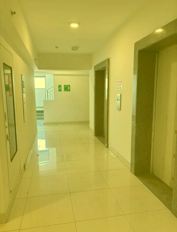Building Lobby in 4 BHK Apartment at Godrej Woods, Sector 43 – for Rent