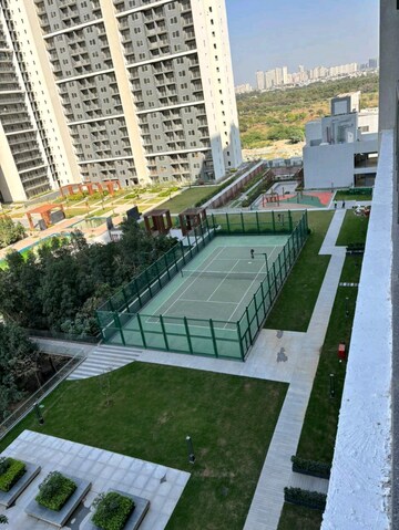 Balcony in 4 BHK Apartment at Godrej Woods, Sector 43 – for Rent