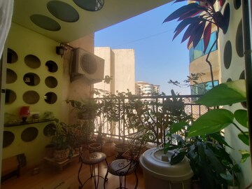 Balcony in 2 BHK Apartment at Nahar Laurel and Lilac, Chandivali – for Rent