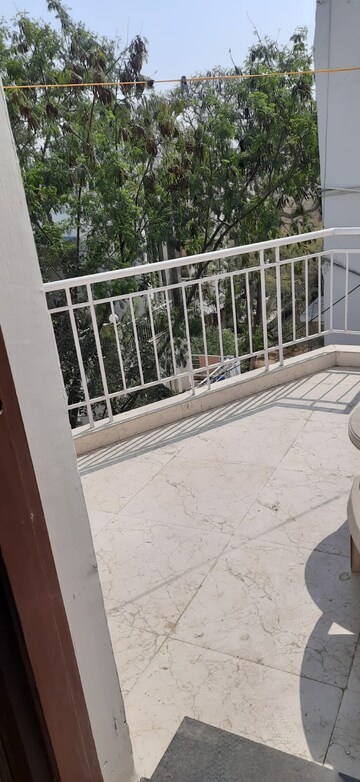 Balcony in 1.5 BHK Apartment at Vasant Kunj – for Rent