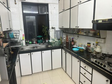 Kitchen in 2 BHK Apartment at Mahim West – for Rent