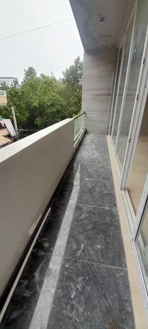 Balcony in 3 BHK Builder Floor at Chittaranjan Park – for Sale