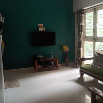 Living Room in 2 BHK Apartment at Mont Vert Oystera, Wakad – for Sale