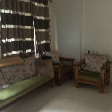 Living Room in 2 BHK Apartment at Mont Vert Oystera, Wakad – for Sale
