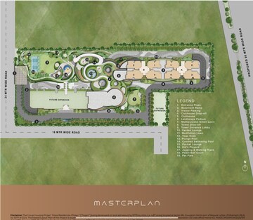 Master Plan in 3 BHK Apartment at Conscient Elaira Residences, Sector 80 – for Sale