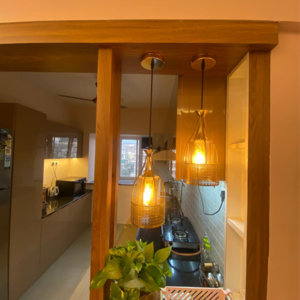 Living Room in 2 BHK Apartment at Essen Shonest Towers, Wakad – for Sale