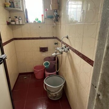 Bathroom in 1 BHK Apartment at Solitaire Malad West, Navy Colony – for Rent