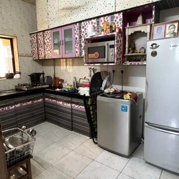 Kitchen in 1 BHK Apartment at Solitaire Malad West, Navy Colony – for Rent