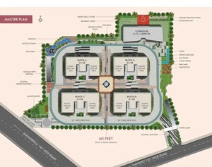 Floor Plan in 4 BHK Apartment at Sri Fortune Sonthalia Sky Villas, Kokapet – for Sale