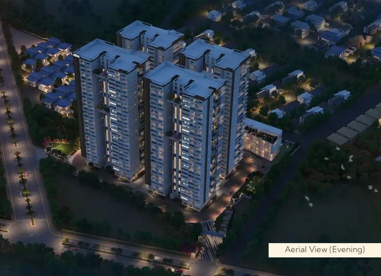 Master Plan, sri-fortune-sonthalia-sky-villas 4 Bedroom 7333 Sq.Ft. Apartment In Kokapet Hyderabad 9061309