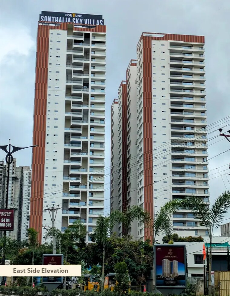 Exterior View, sri-fortune-sonthalia-sky-villas 4 Bedroom 7333 Sq.Ft. Apartment In Kokapet Hyderabad 9061309