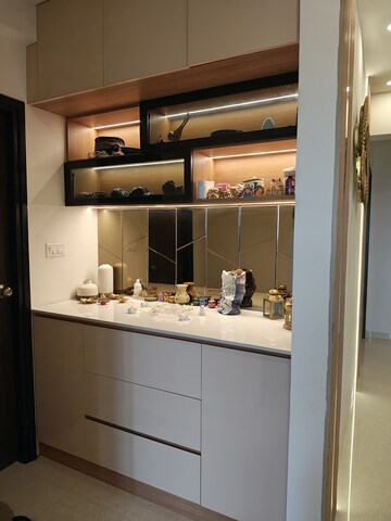 Kitchen in 3 BHK Apartment at DSR Parkway Phase I, Sarjapur Road – for Rent