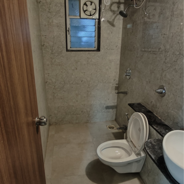 Bathroom in 2 BHK Apartment at Kalpataru Splendour, Wakad – for Sale