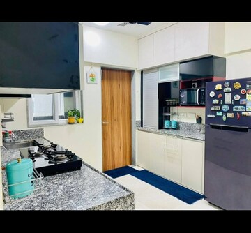 Kitchen in 3 BHK Apartment at Raheja Woods, Kalyani Nagar – for Rent