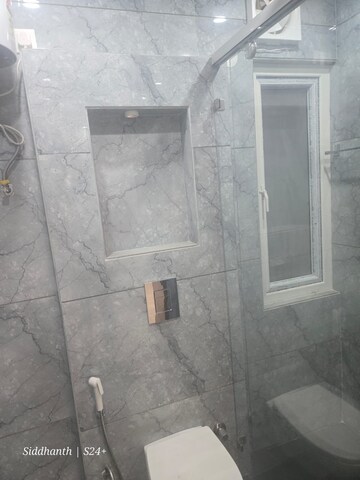 Bathroom in 3 BHK Builder Floor at Chittaranjan Park – for Sale