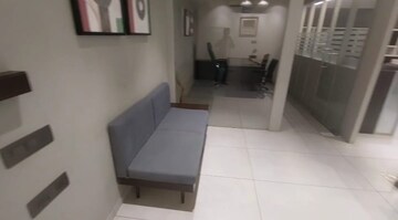Living Room in  Office Space at Savvy Shapath V, Prahlad Nagar – for Rent