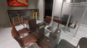 Team Area in  Office Space at Savvy Shapath V, Prahlad Nagar – for Rent