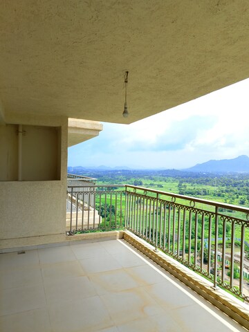 Balcony in 3 BHK Apartment at Hiranandani Fortune City, New Panvel – for Rent