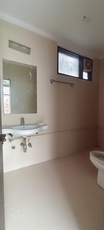 Bathroom in 3 BHK Builder Floor at Freedom Fighters Enclave – for Rent