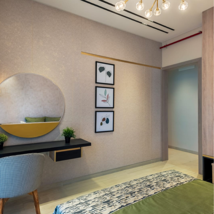 Bedroom, unique-k-pune 3 Bedroom 1116 Sq.Ft. Apartment In Bavdhan Pune 9061406