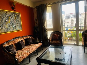 Living Room in 3 BHK Apartment at DLF Belvedere Towers, Sector 24 – for Rent