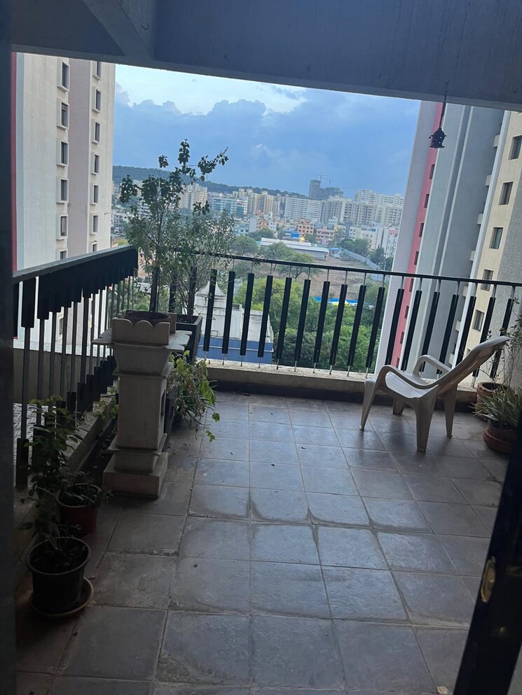 Balcony, pebbles-i 2 Bedroom 1000 Sq.Ft. Apartment In Bavdhan Pune 9061436