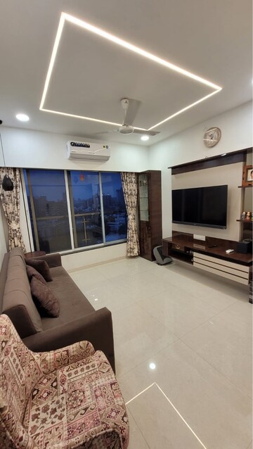 Living Room in 1 BHK Apartment at RDB Regent Heights New Ganga Niwas CHS, Jogeshwari East – for Sale
