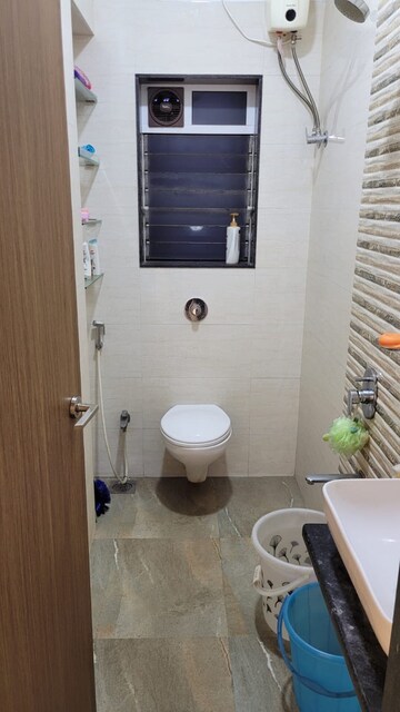 Bathroom in 1 BHK Apartment at RDB Regent Heights New Ganga Niwas CHS, Jogeshwari East – for Sale