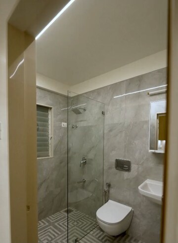 Bathroom in 2 BHK Apartment at Happy Home Jasmine, Vasai West – for Sale