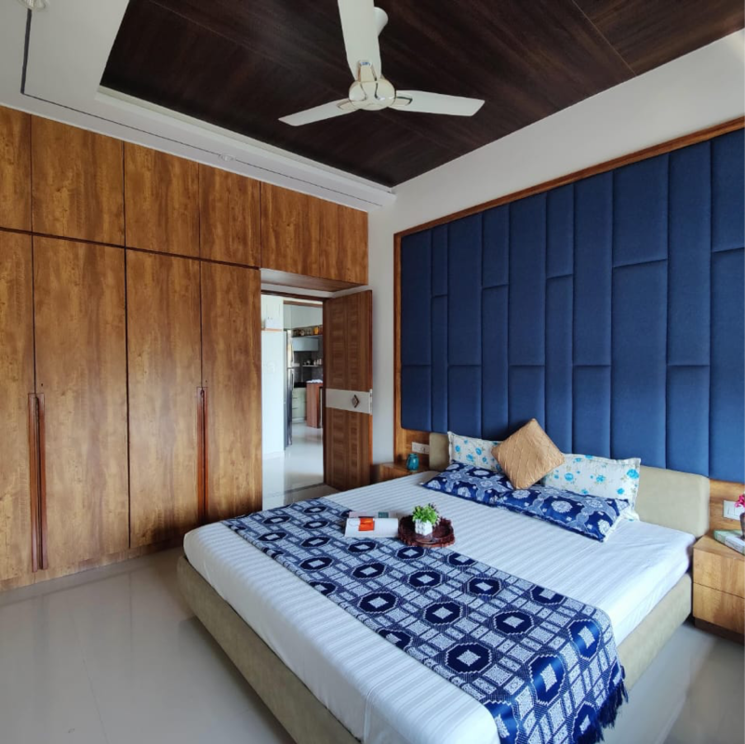 Bedroom, vaishnodevi circle 4 Bedroom 3100 Sq.Ft. Apartment In Vaishnodevi Circle Ahmedabad 9061491