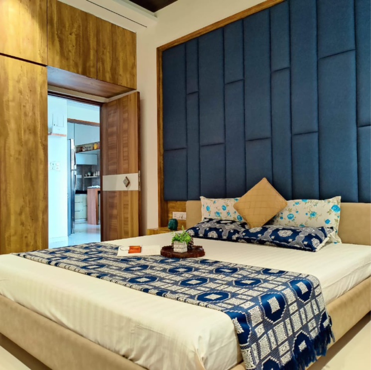 Bedroom, vaishnodevi circle 4 Bedroom 3100 Sq.Ft. Apartment In Vaishnodevi Circle Ahmedabad 9061491