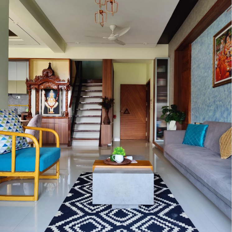 Living Room, vaishnodevi circle 4 Bedroom 3100 Sq.Ft. Apartment In Vaishnodevi Circle Ahmedabad 9061491