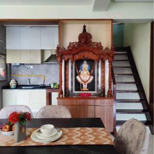 Living Room in 4 BHK Apartment at Vaishnodevi Circle – for Sale