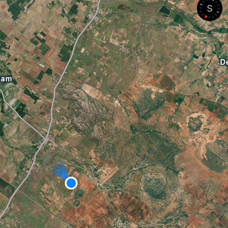 Map Location, vijayawada one town Commercial Land 1 Acre In Vijayawada One Town Vijayawada 9061525