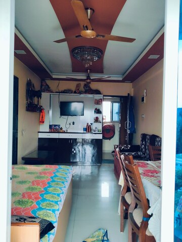 Living Room in 1 BHK Apartment at Goregaon East – for Rent