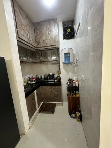 Kitchen in 1 BHK Builder Floor at Malviya Nagar – for Rent