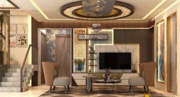 Living Room in 6+ BHK Independent House at Hegde Nagar – for Sale