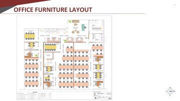 Floor Plan in  Office Space at Amar Business Zone, Baner – for Rent